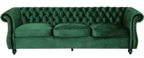 Зеленая софа