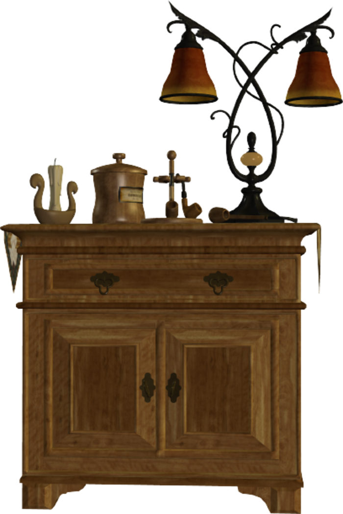 Тумбочка "Свеча или лампадка?"