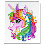 Картина "Единорожец"