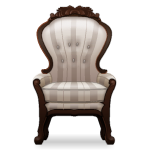 Белое кресло люкс