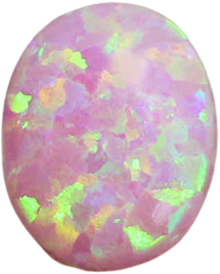 Розовый опал