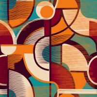 Разноцветные узоры #5